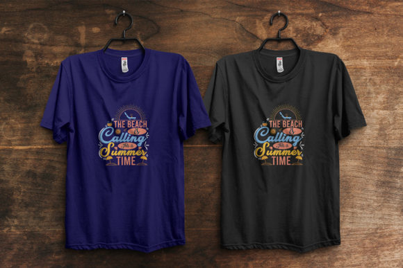 Beach Calling Summer Time Graphics & Print Templates