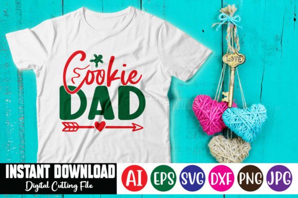 Cookie Dad Graphics for T-Shirt Designs & More