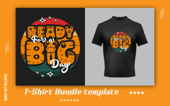 Creative SVG Big Dream Vintage T-Shirt Graphics & Print Templates