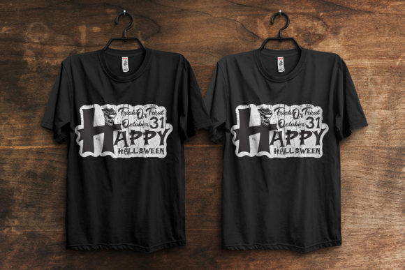 Halloween T-Shirt Design for October: Graphics & Print Templates