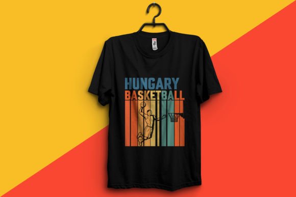 Hungry Basketball Vector T-Shirt Design: Graphics for Print Templates