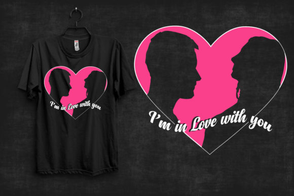 I M in Love with You Graphics & Print Templates