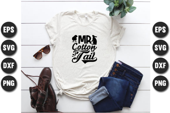Mr Cotton Tail: Graphics & T-Shirt Designs