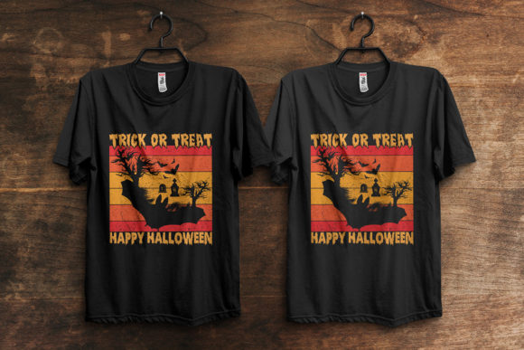 Trick or Treat Halloween Graphics & Print Templates